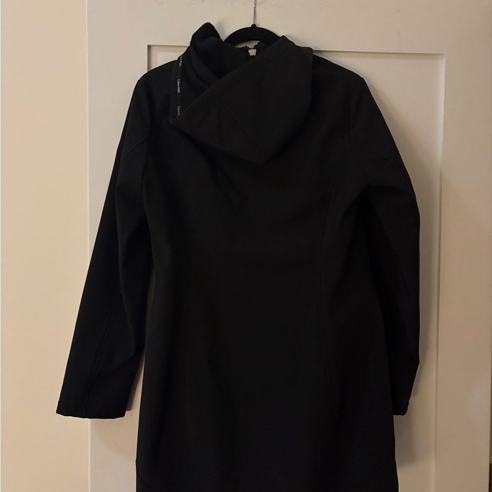 Calvin Klein Black Women's Raincoat - Picture 2 of 2